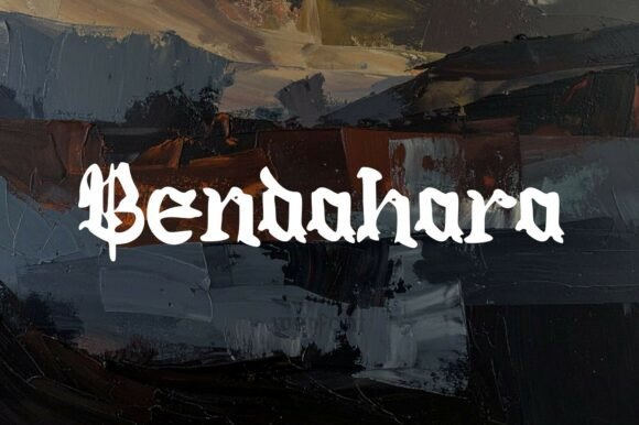 Bendahara: The Gothic Script for Timeless Branding
