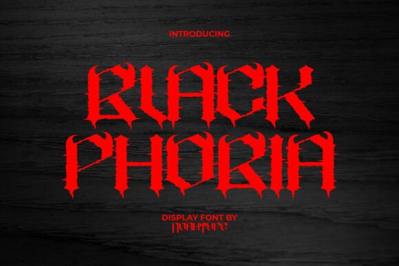Black Phobia: The Typeface That Haunts Your Designs