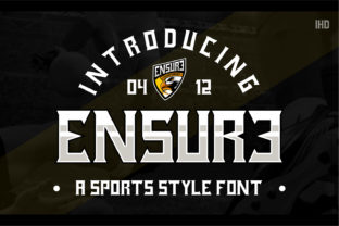 Ensure: A Typeface for Projects That Demand Presence