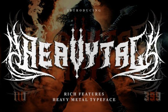 Heavytal: The Typeface Forged in Heavy Metal Fire