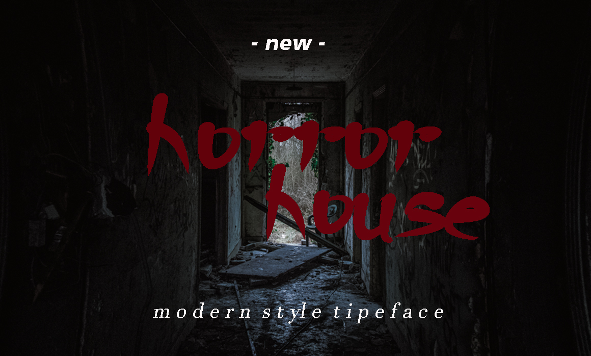 Horror House: The Typeface That Captures Modern Dread