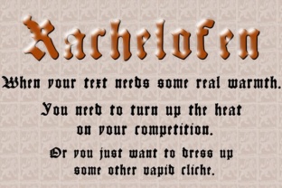 Kachelofen: A Renaissance Typeface for Modern Makers