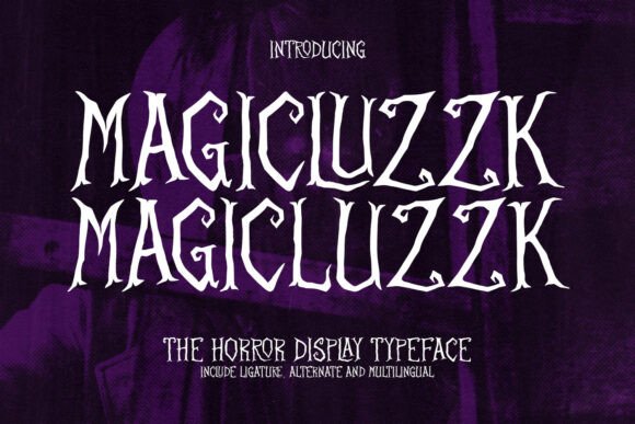 Magicluzzk: A Typeface for Dark, Mysterious Branding
