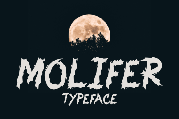 Molifer: The Distinctive Horror Metal Typeface for Bold Brands