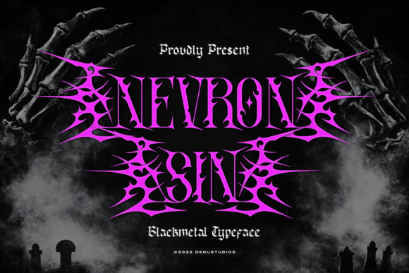 Nevron Sin: The Definitive Typeface for Extreme Visual Impact