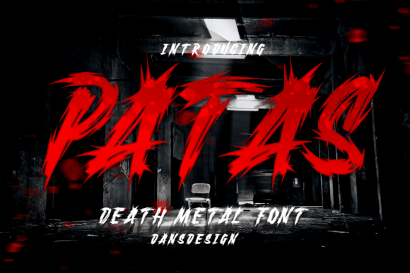 Patas: The Typeface That Bites Back in Horror Design