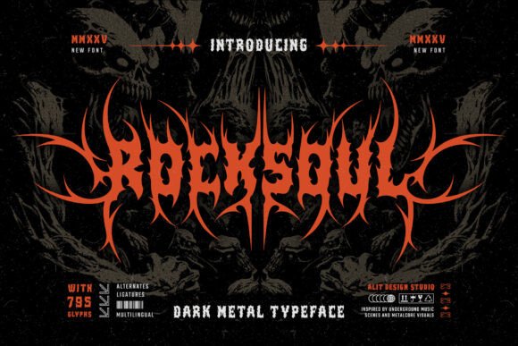 Rocksoul Typeface: Unleash Your Brand's Inner Roar