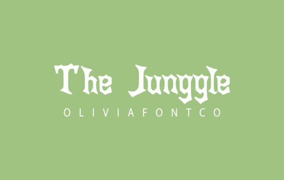 The Junggle: A Creative Font for Modern Branding