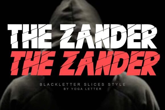 The Zander: A Display Font with Distinctive Character