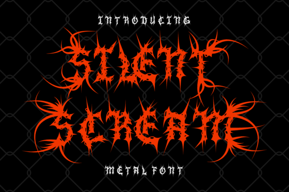Unleash the Beast: A Deep Dive into Silent Scream Metal Font